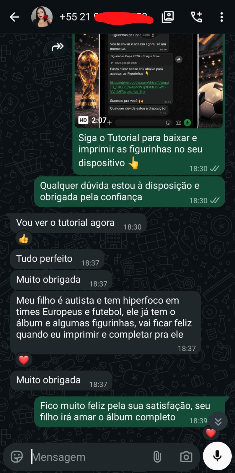 Feedback cliente 4